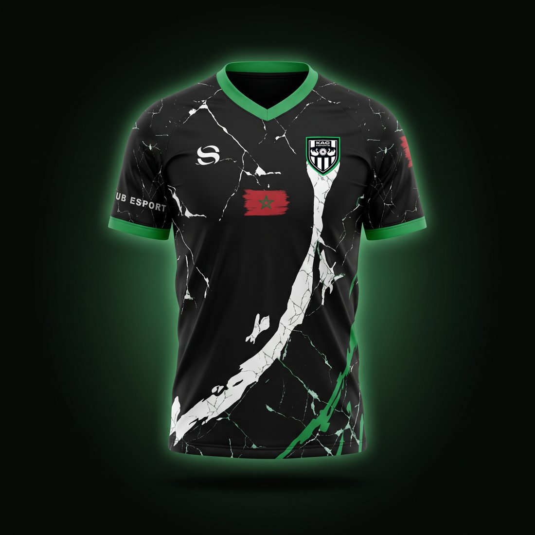 Maillot noir KAC Esports