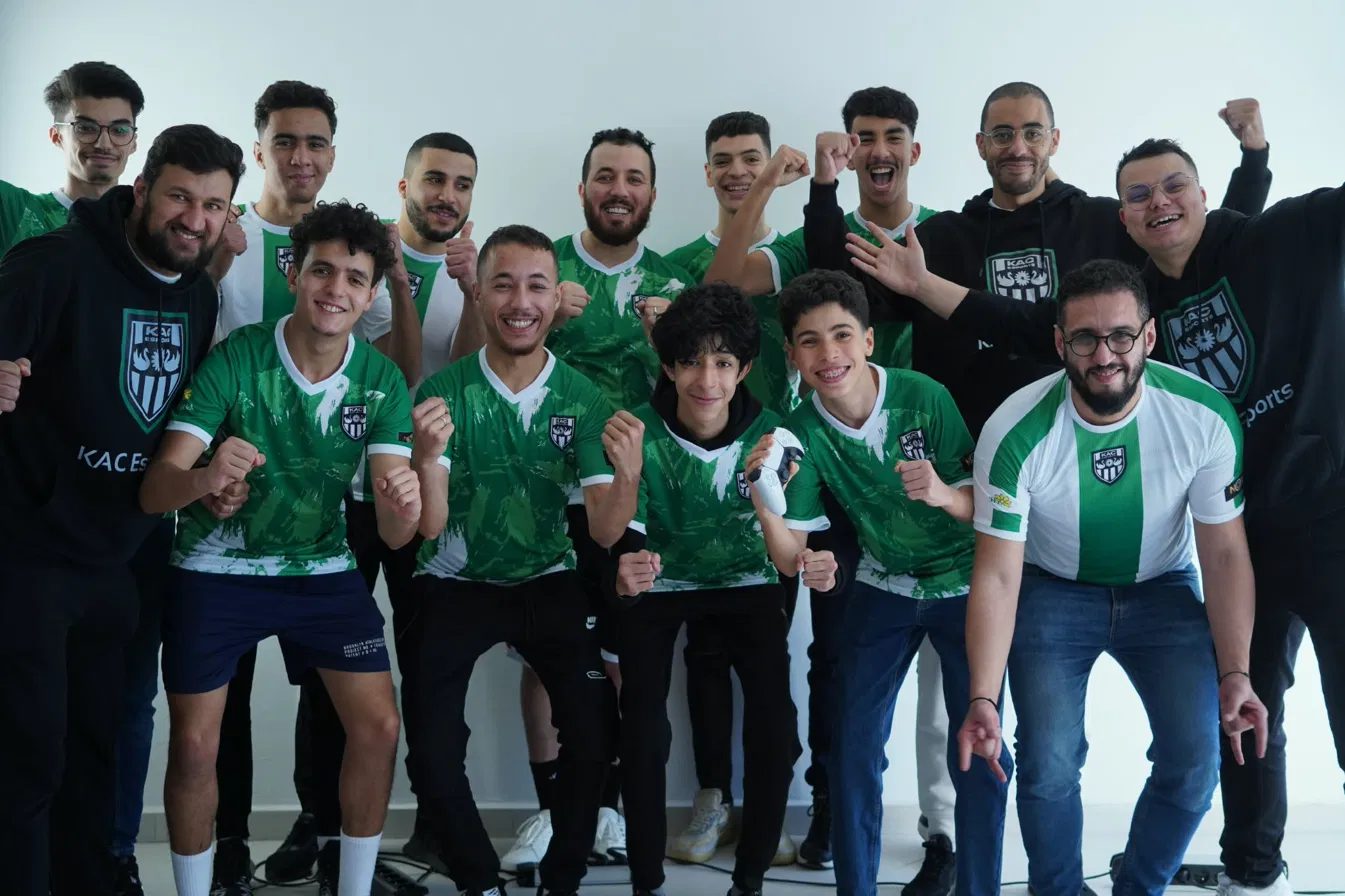 L'équipe KAC Esports au complet